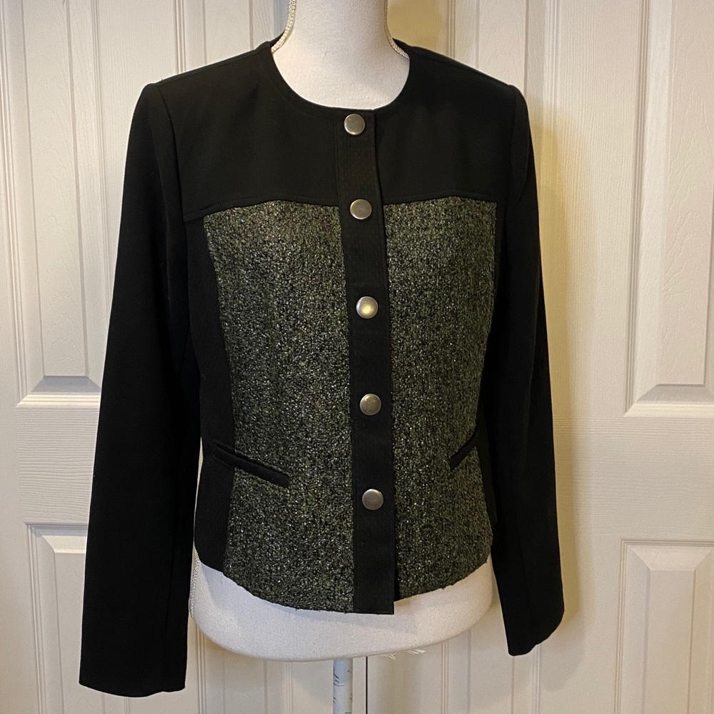 Cabi gray and black jacket size M